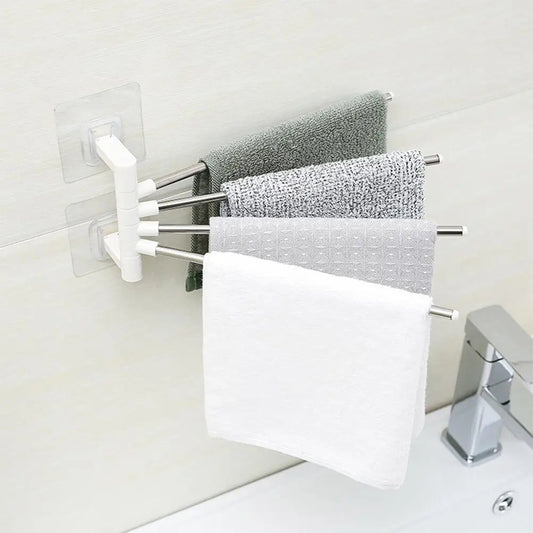 Colgador De Toallas De Mano Para Baño, Giro De 180 Grados