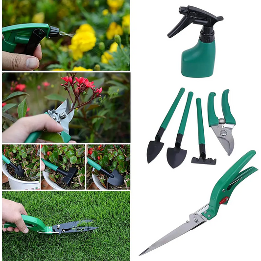 Kit Herramientas Jardinería Acero Inoxidable