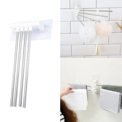 Colgador De Toallas De Mano Para Baño, Giro De 180 Grados