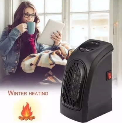 Calentador Eléctrico Portátil Invierno Para Habitación Sala Living 400 Watts