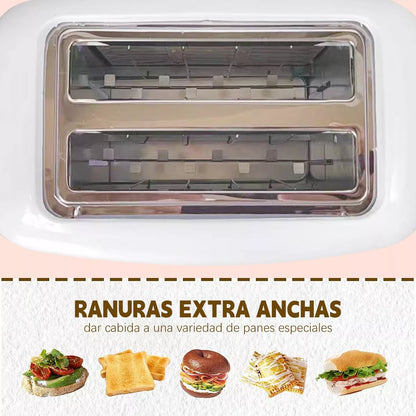 Tostador Eléctrico De Pan 7 Niveles Cocina Deal Para Desayuno Y Cena