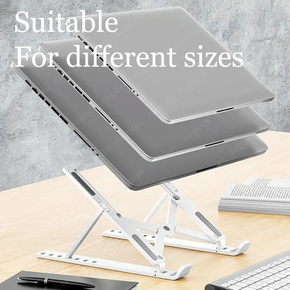 Soporte Portátil Pleglable Para Notebook Laptop Macbook Hp