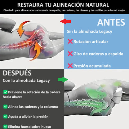 Almohada Para Piernas Y Rodillas Para Dormir Tipo Cojín