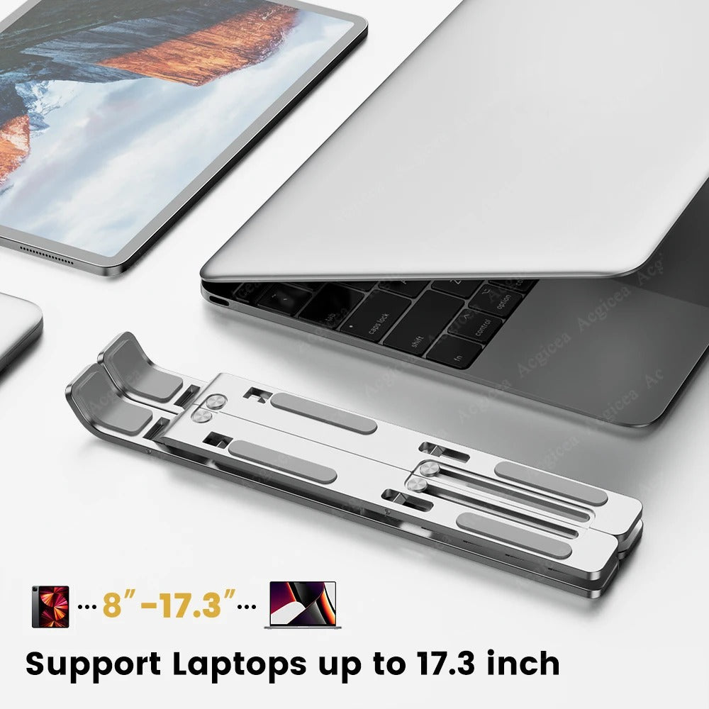 Soporte Portátil Pleglable Para Notebook Laptop Macbook Hp